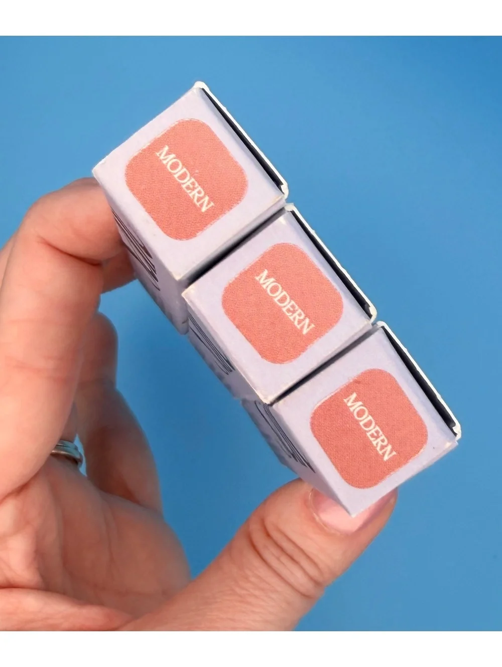 Saie Lip Blur Matte-Blurring Lipstick in Modern